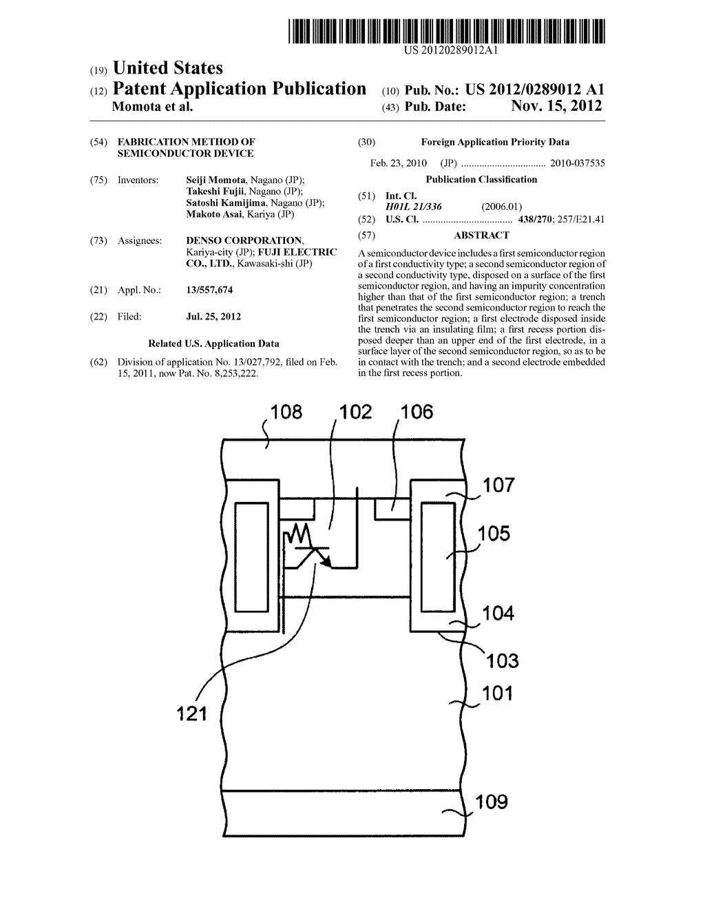 FABRICATION METHOD OF SEMICONDUCTOR DEVICE - diagram, schematic, and image 01