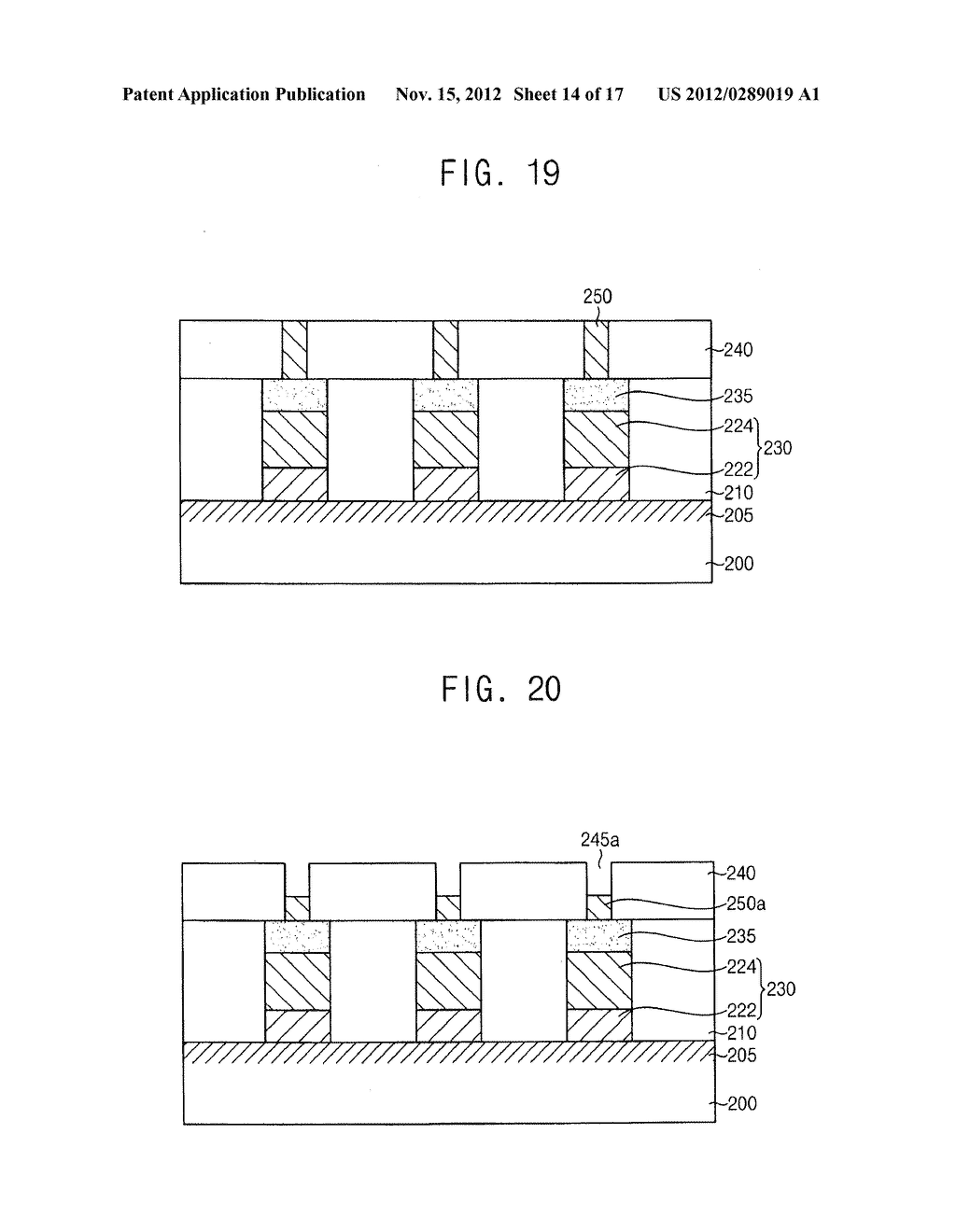 METHODS OF FORMING A PATTERN AND METHODS OF MANUFACTURING A SEMICONDUCTOR     DEVICE USING THE SAME - diagram, schematic, and image 15