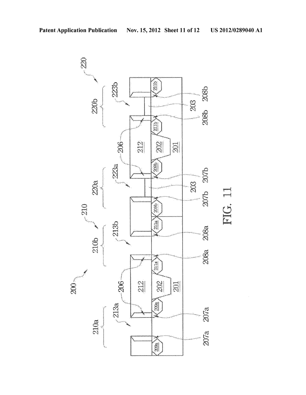 FABRICATION METHODS OF INTEGRATED SEMICONDUCTOR STRUCTURE - diagram, schematic, and image 12