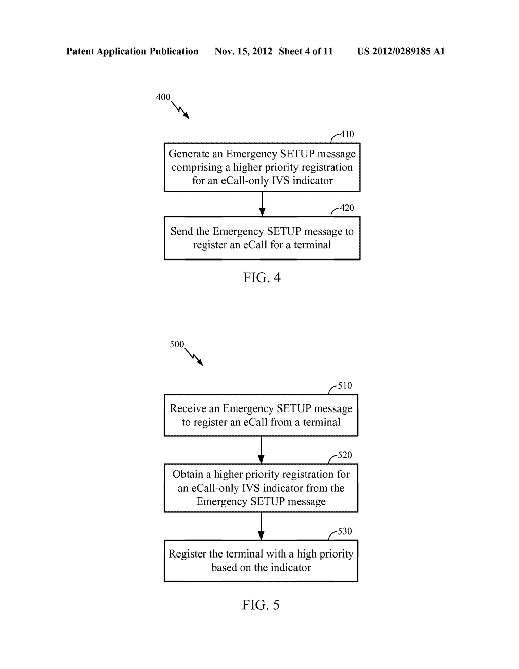 PRIORITY REGISTRATION FOR IN-VEHICLE EMERGENCY CALL SERVICE - diagram, schematic, and image 05