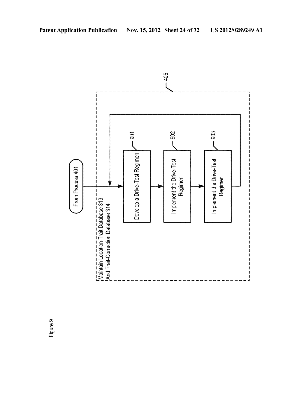 Estimating the Location of a Wireless Terminal Based on Signal Path     Impairment - diagram, schematic, and image 25