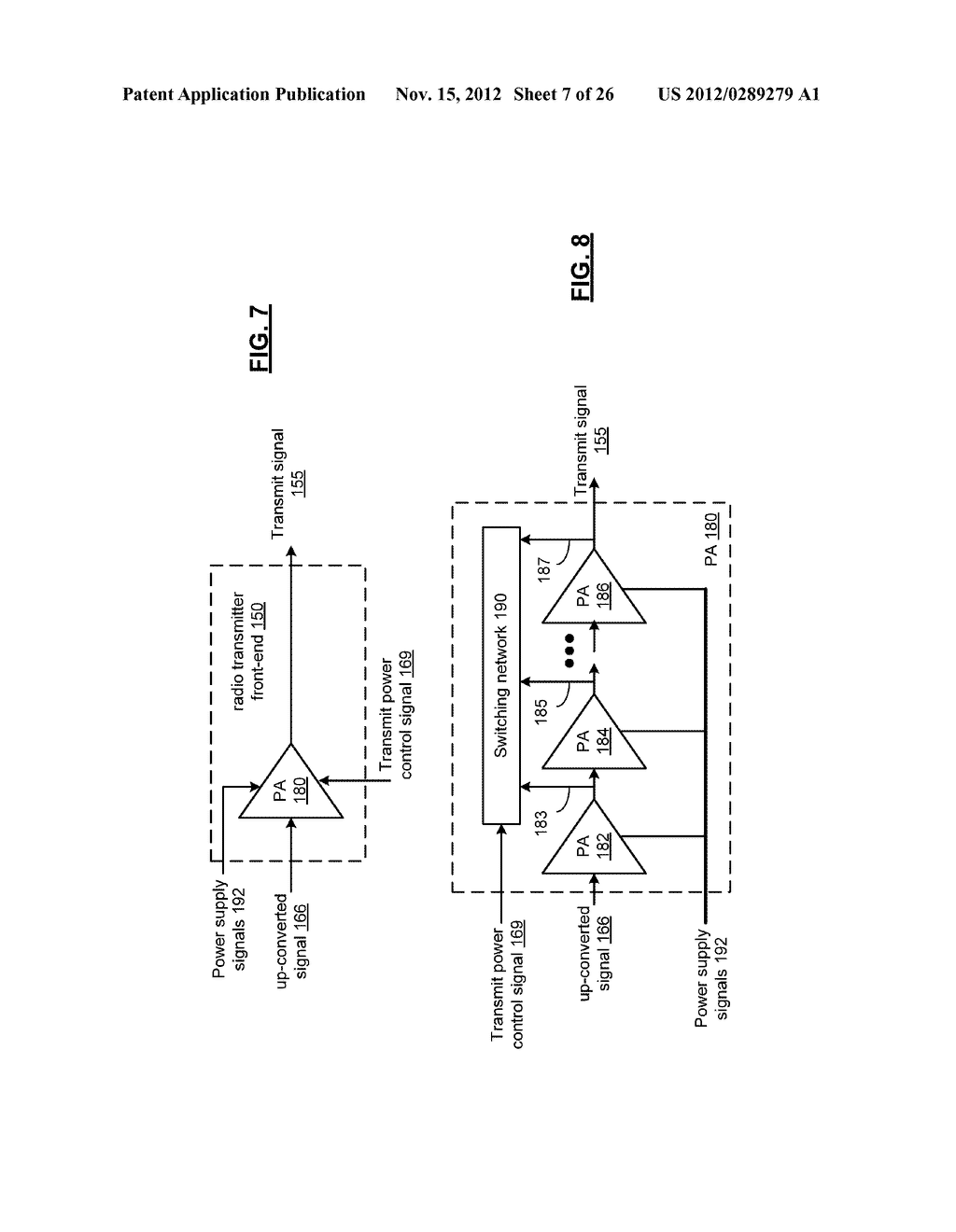 INDEPENDENT POWER CONSUMPTION MANAGEMENT IN A MIMO TRANSCEIVER  AND METHOD     FOR USE THEREWITH - diagram, schematic, and image 08