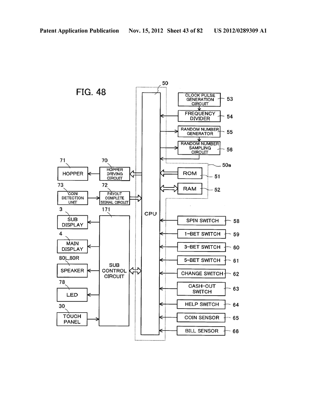 Gaming Machine - diagram, schematic, and image 44