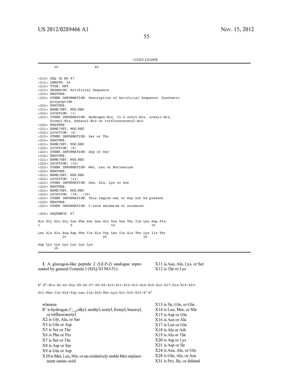 GLUCAGON-LIKE-PEPTIDE-2 (GLP-2) ANALOGUES - diagram, schematic, and image 70