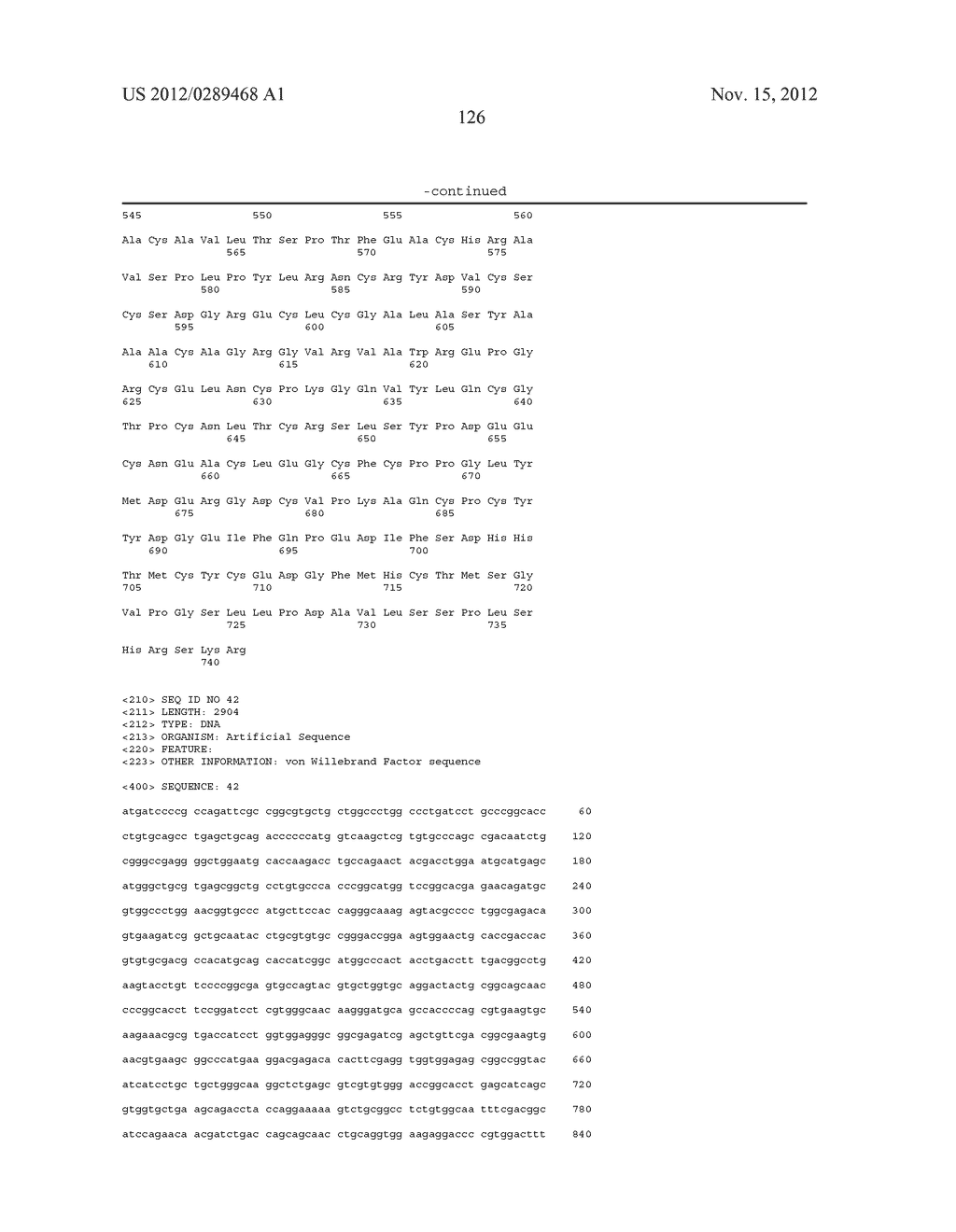 VON WILLEBRAND FACTOR (VWF)-CONTAINING PREPARATIONS, AND METHODS, KITS,     AND USES RELATED THERETO - diagram, schematic, and image 138