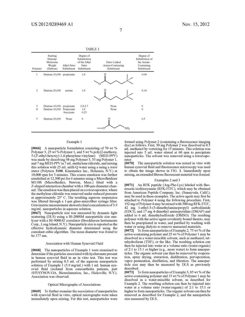 METHODS AND COMPOSITIONS FOR MAINTAINING ACTIVE AGENTS IN INTRA-ARTICULAR     SPACES - diagram, schematic, and image 09