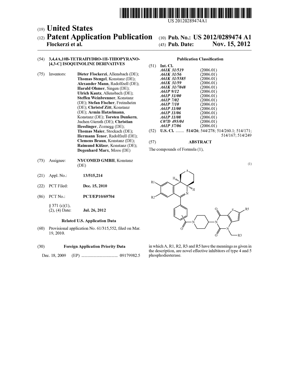 3,4,4A,10B-TETRAHYDRO-1H-THIOPYRANO-[4,3-c] ISOQUINOLINE DERIVATIVES - diagram, schematic, and image 01