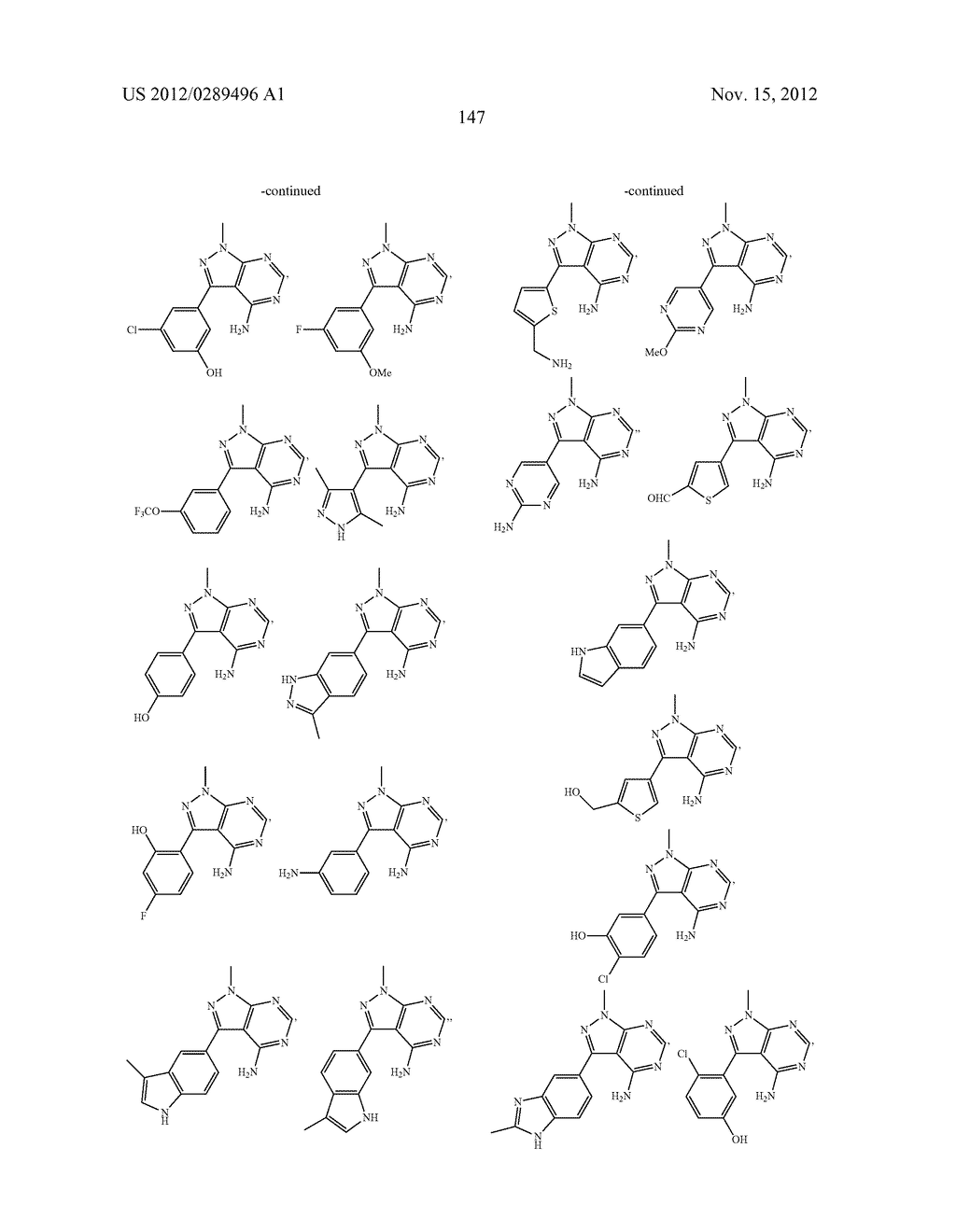 NOVEL COMPOUNDS AS MODULATORS OF PROTEIN KINASES - diagram, schematic, and image 148