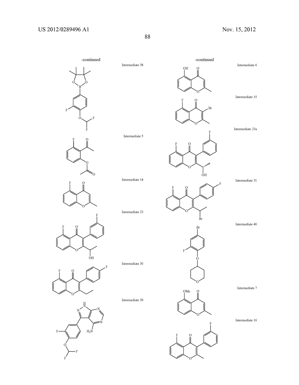 NOVEL COMPOUNDS AS MODULATORS OF PROTEIN KINASES - diagram, schematic, and image 89