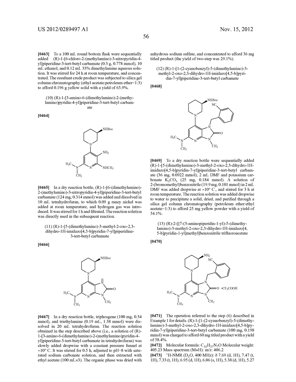 FUSED PYRIDINE DERIVATIVES - diagram, schematic, and image 57