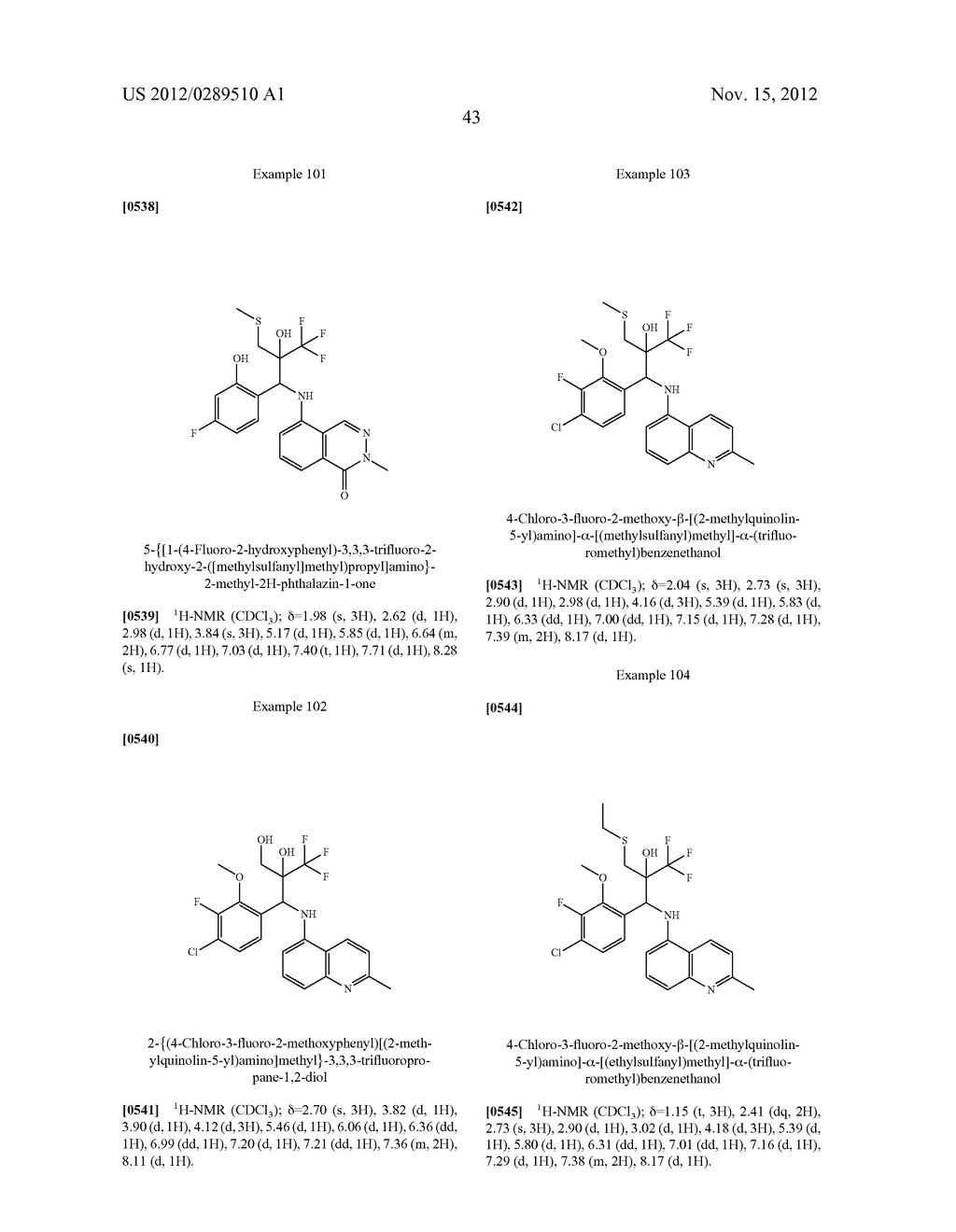 Benzyl Amines, A Process For Their Production And Their Use As     Anti-Inflammtory Agents - diagram, schematic, and image 44