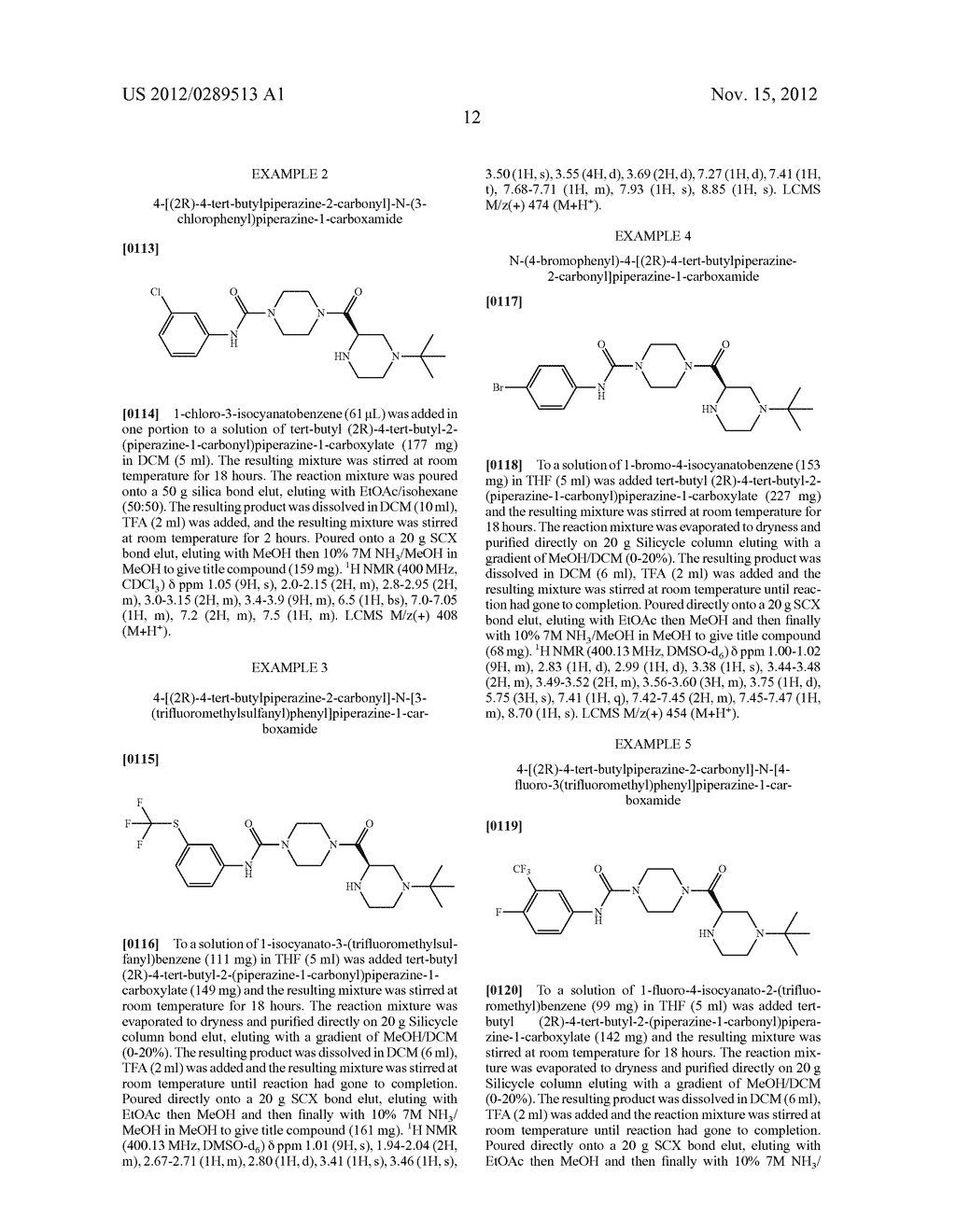 (4-TERT-BUTYLPIPERAZIN-2-YL)(PIPERAZIN-1-YL)METHANONE-N-CARBOXAMIDE     DERIVATIVES - diagram, schematic, and image 13