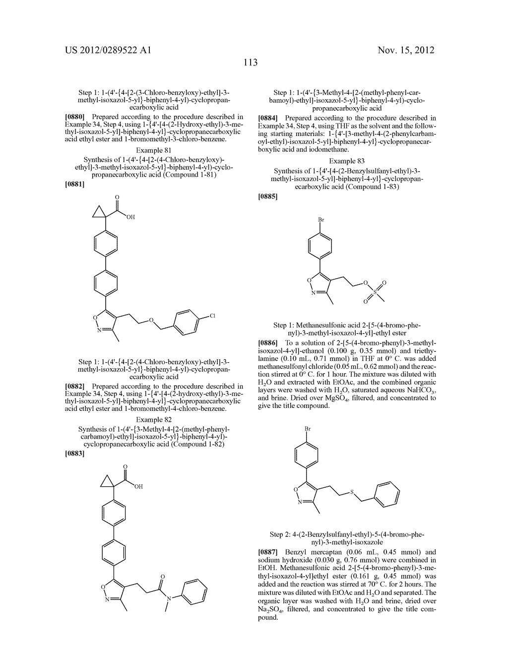 COMPOUNDS AS LYSOPHOSPHATIDIC ACID RECEPTOR ANTAGONISTS - diagram, schematic, and image 114