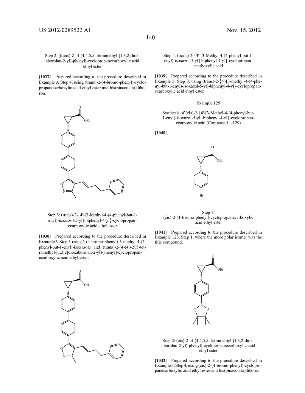 COMPOUNDS AS LYSOPHOSPHATIDIC ACID RECEPTOR ANTAGONISTS - diagram, schematic, and image 141