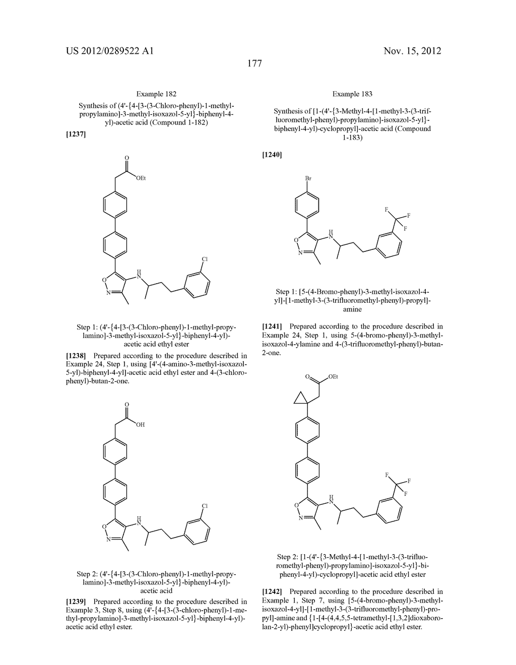 COMPOUNDS AS LYSOPHOSPHATIDIC ACID RECEPTOR ANTAGONISTS - diagram, schematic, and image 178