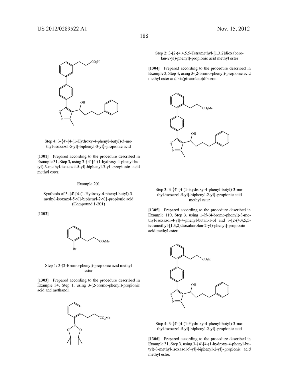 COMPOUNDS AS LYSOPHOSPHATIDIC ACID RECEPTOR ANTAGONISTS - diagram, schematic, and image 189