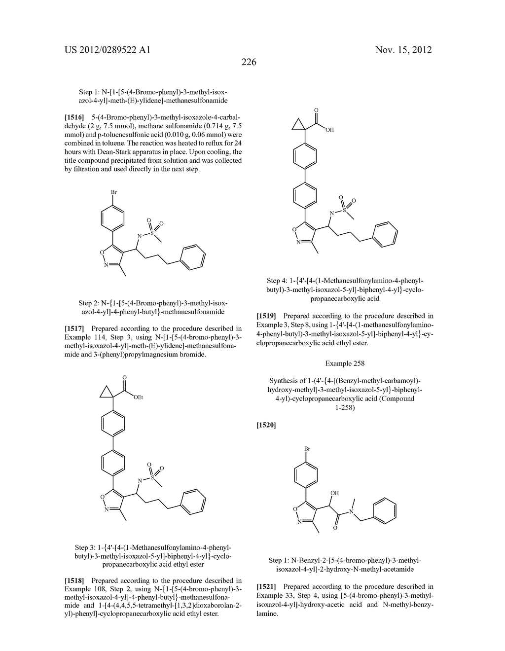 COMPOUNDS AS LYSOPHOSPHATIDIC ACID RECEPTOR ANTAGONISTS - diagram, schematic, and image 227