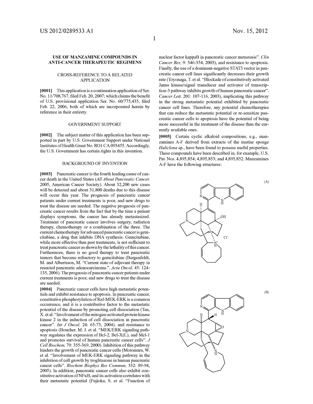 Use of Manzamine Compounds in Anti-Cancer Therapeutic Regimens - diagram, schematic, and image 04