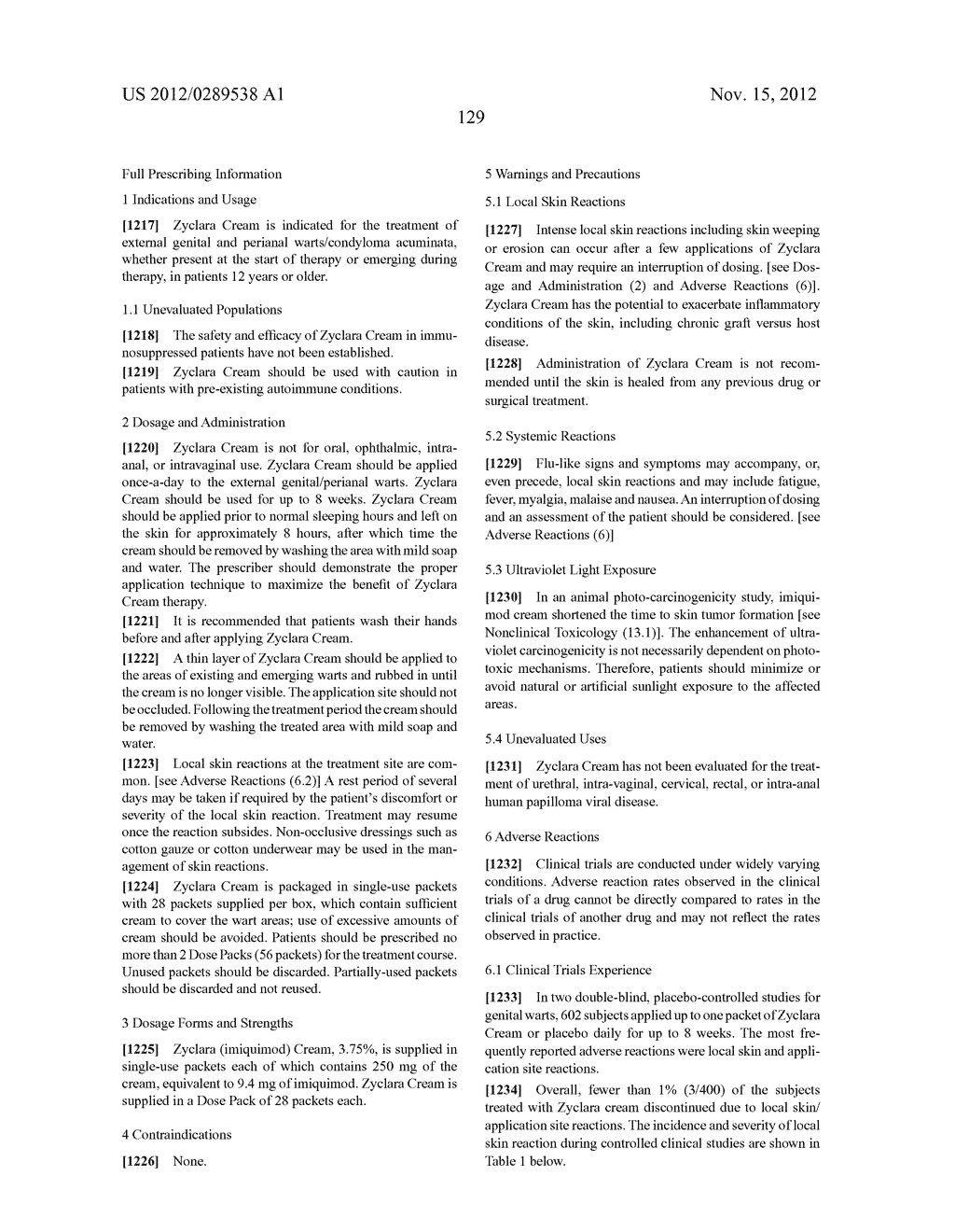 LOWER DOSAGE STRENGTH IMIQUIMOD FORMULATIONS AND SHORT DOSING REGIMENS FOR     TREATING GENITAL AND PERIANAL WARTS - diagram, schematic, and image 169