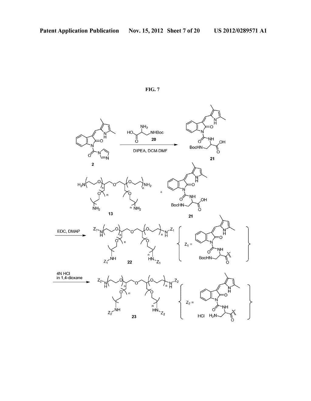 POLYMERIC CONJUGATES OF AROMATIC AMINE CONTAINING COMPOUNDS INCLUDING     RELEASABLE UREA LINKER - diagram, schematic, and image 08