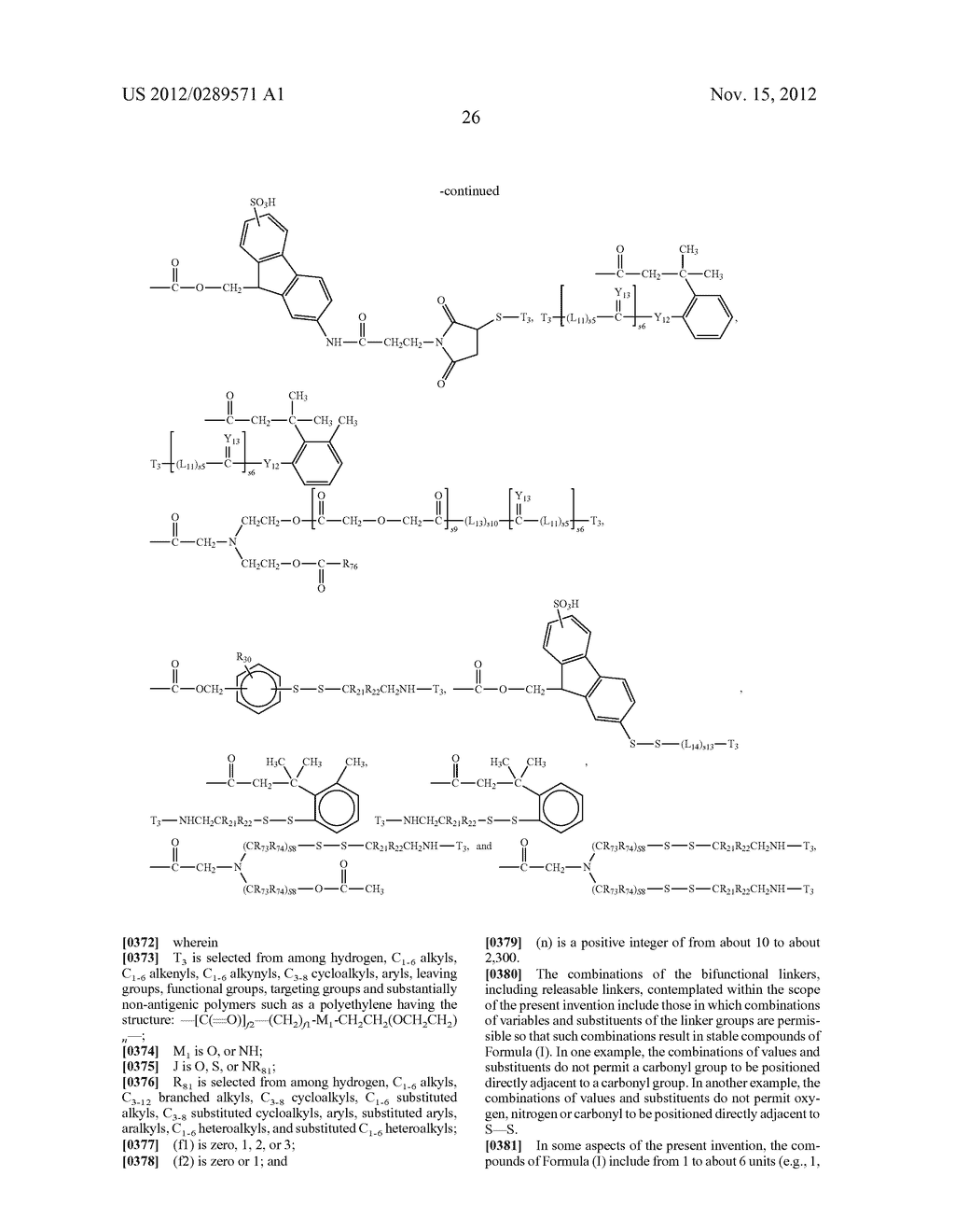 POLYMERIC CONJUGATES OF AROMATIC AMINE CONTAINING COMPOUNDS INCLUDING     RELEASABLE UREA LINKER - diagram, schematic, and image 47