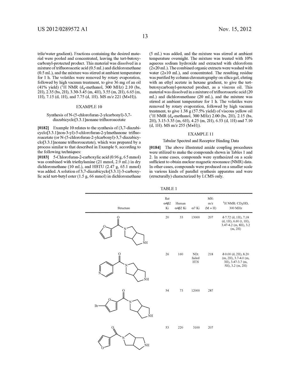 Nicotinic Acetylcholine Receptor Sub-Type Selective Amides of     Diazabicycloalkanes - diagram, schematic, and image 15