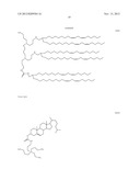 COMPOSITIONS COMPRISING CATIONIC AMPHIPHILES AND COLIPIDS FOR DELIVERING     THERAPEUTIC MOLECULES diagram and image