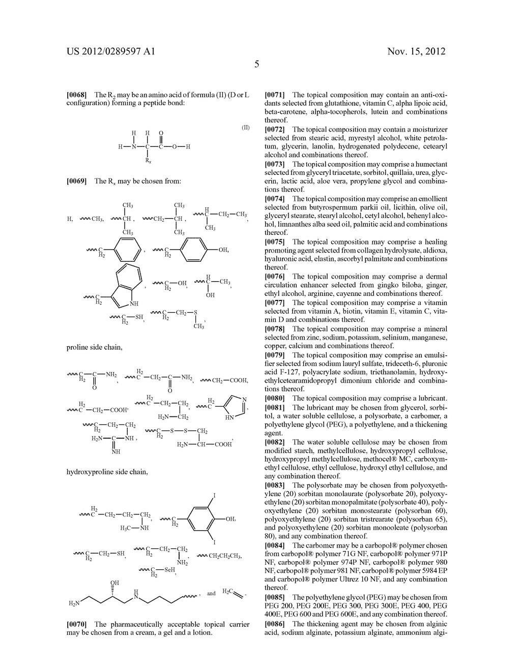 NITRIC OXIDE AMINO ACID ESTERS FOR THE TREATMENT OF CHRONIC PAIN - diagram, schematic, and image 06