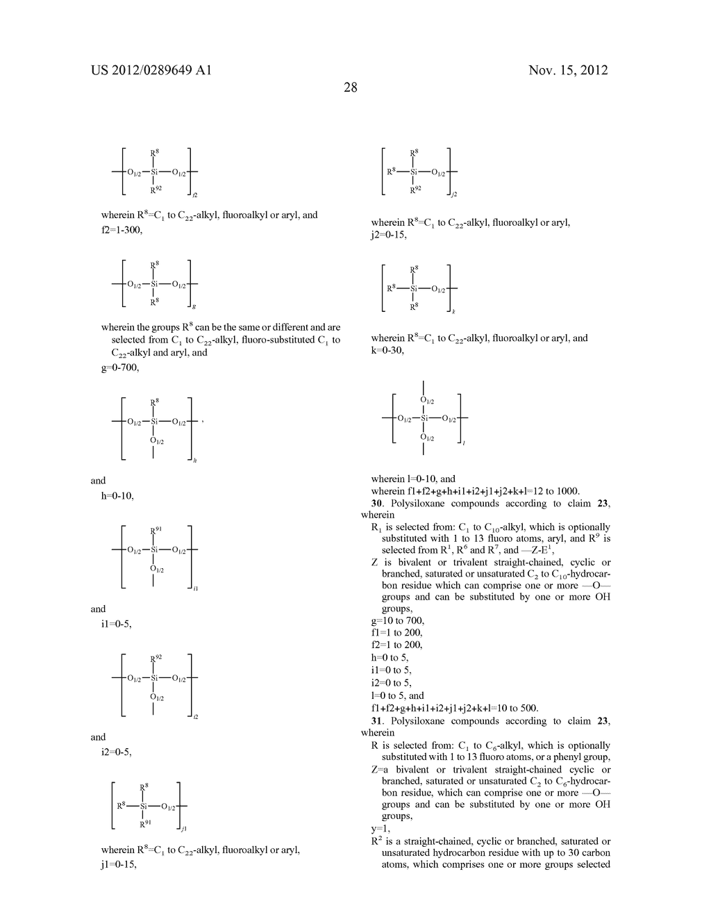 Hydrophilic/Lipophilic Modified Polysiloxanes As Emsulsifiers - diagram, schematic, and image 29