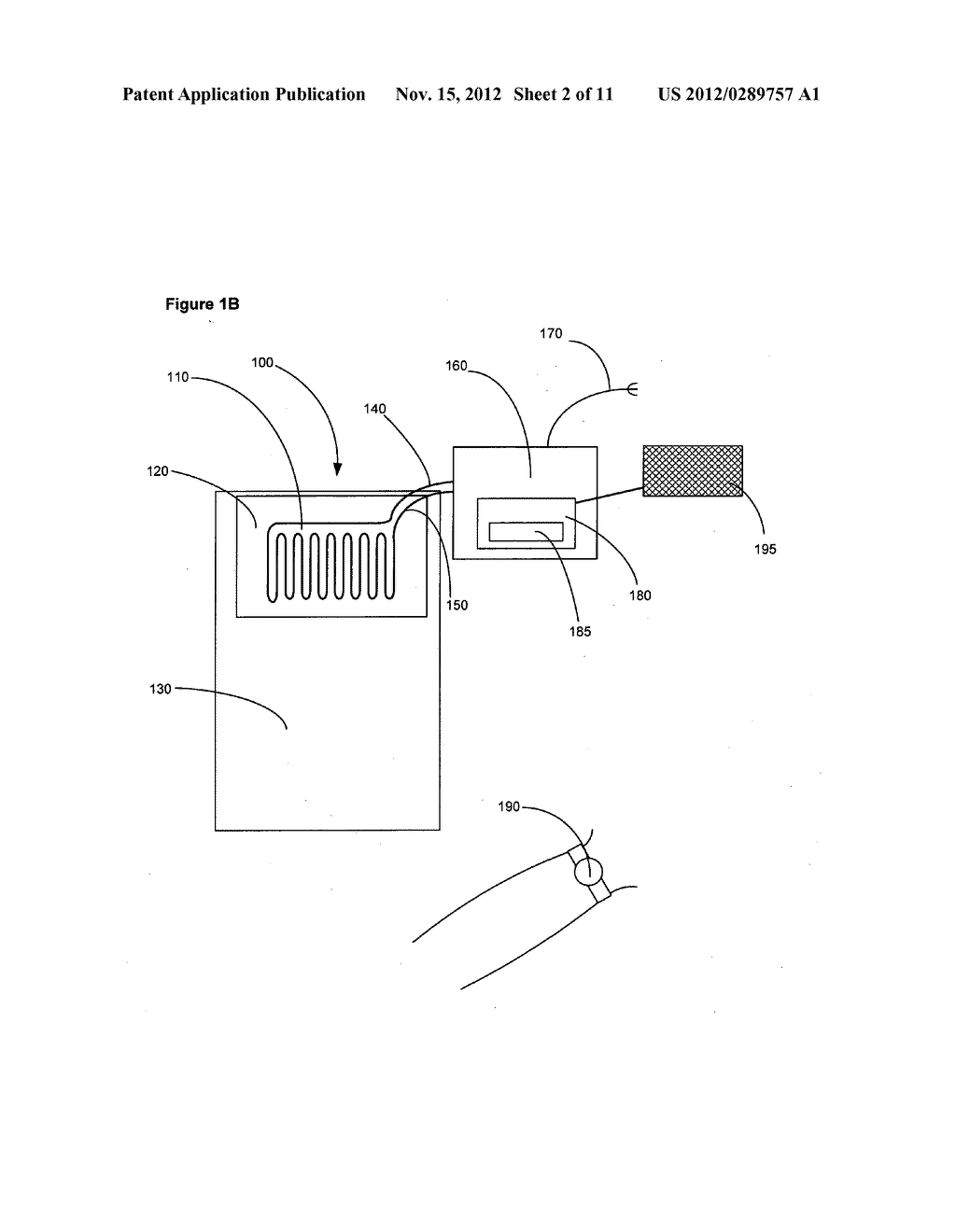 Method, device and system for modulating an activity of brown adipose     tissue in a vertebrate subject - diagram, schematic, and image 03