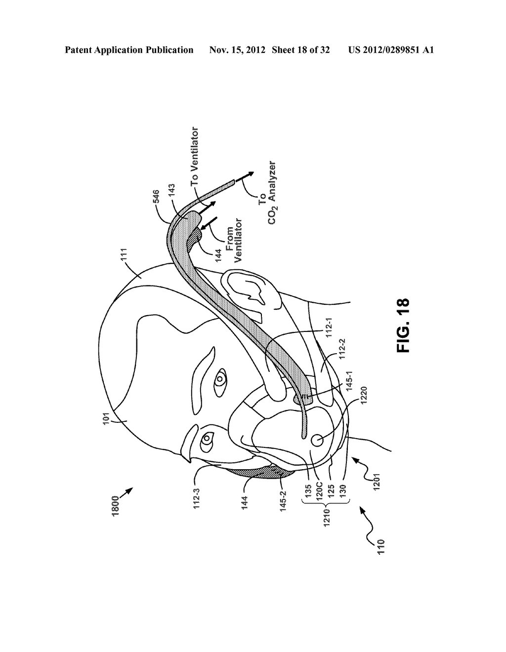 CARBON-DIOXIDE SAMPLING DEVICE FOR NONINVASIVELY MEASURING CARBON DIOXIDE     IN EXHALED BREATH - diagram, schematic, and image 19