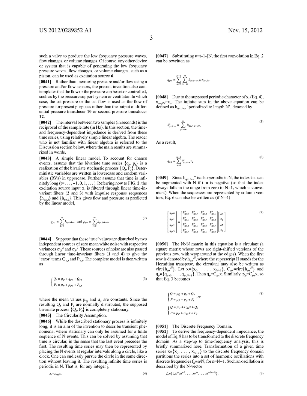 METHOD AND APPARATUS FOR ESTIMATING RESPIRATORY IMPEDANCE - diagram, schematic, and image 16