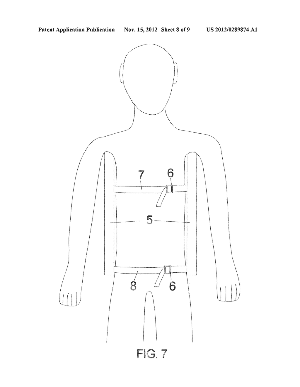 Spinal Posture Brace - diagram, schematic, and image 09