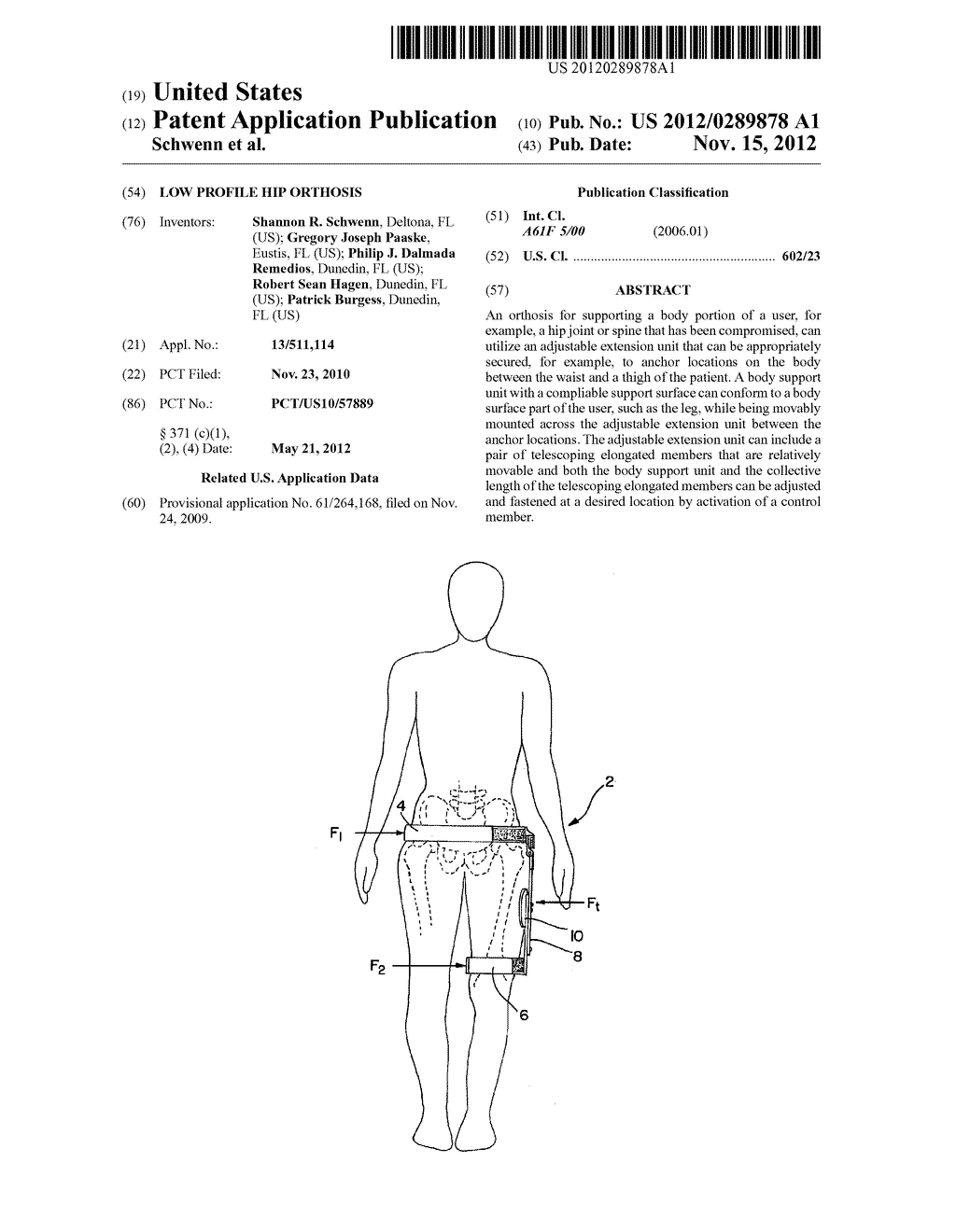 LOW PROFILE HIP ORTHOSIS - diagram, schematic, and image 01