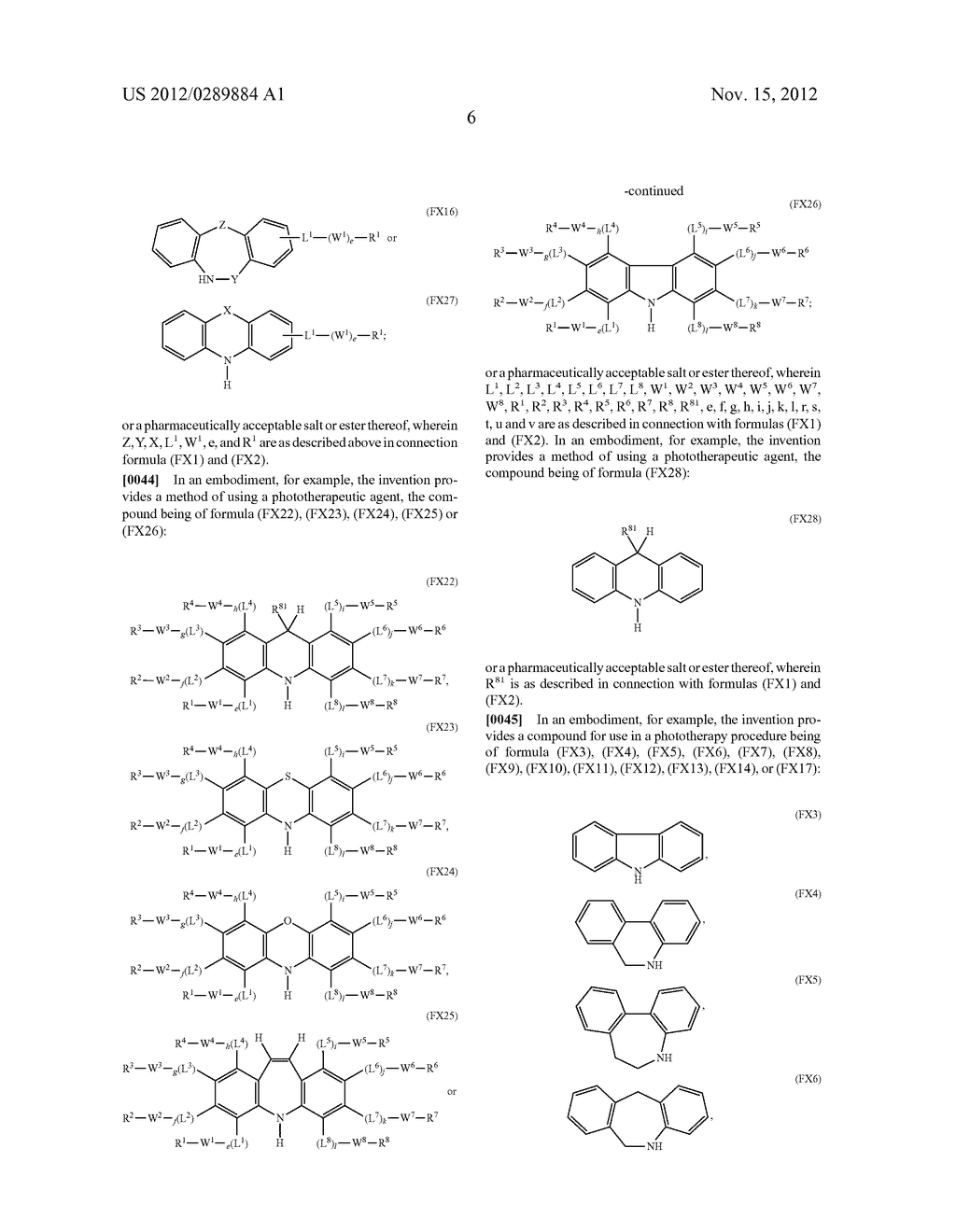 Fused Ring Diarylamino Photosensitizers for Phototherapy - diagram, schematic, and image 26