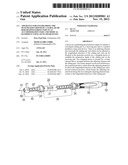 APPARATUS FOR ESTABLISHING THE PENETRATION DEPTH OF A TUBULAR OR     ROD-SHAPED SLIDING PART IN AN ACCOMMODATION PART AND MEDICAL HANDPIECE     USING SUCH APPARATUSES diagram and image