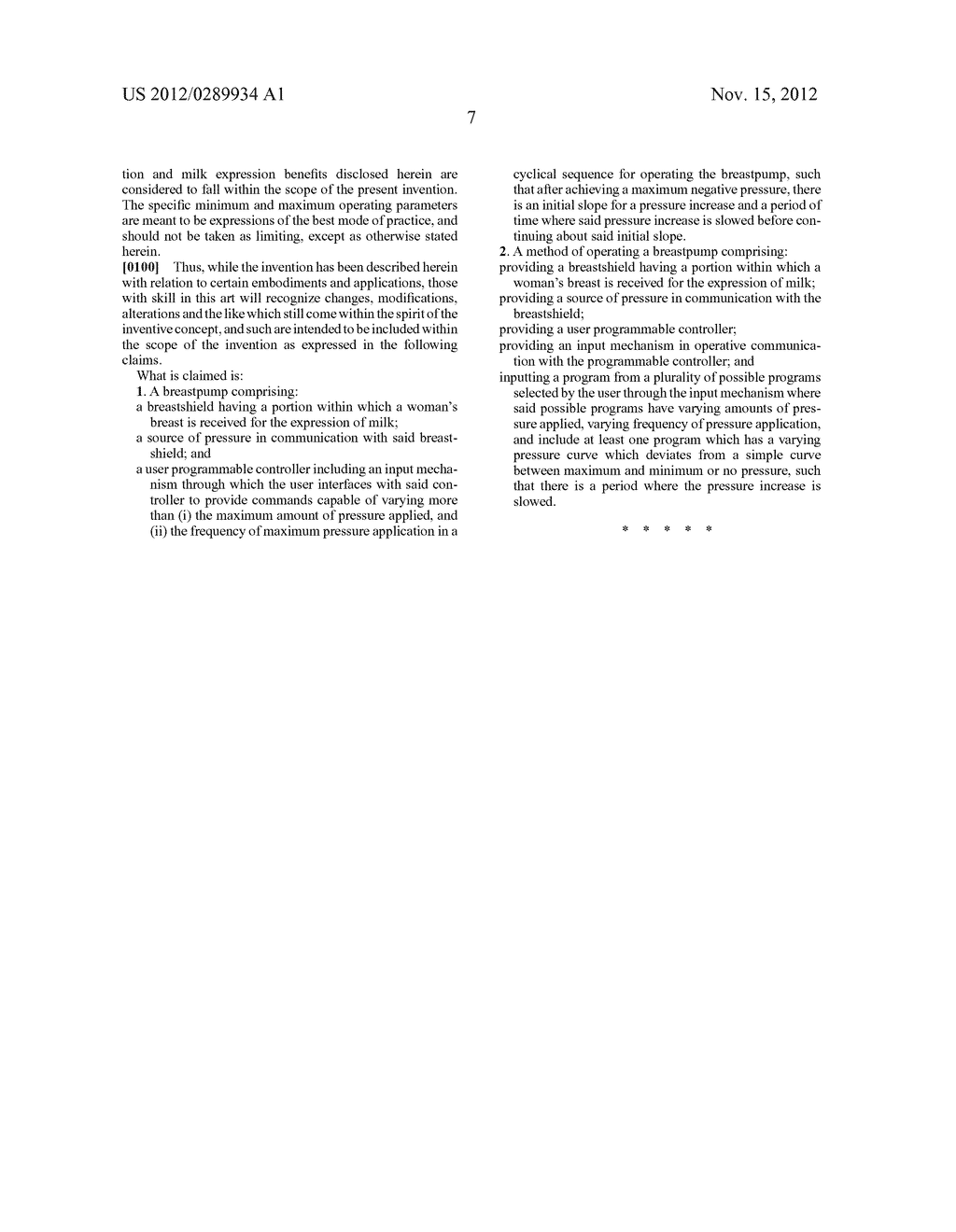 Suction Sequences for a Breastpump - diagram, schematic, and image 25