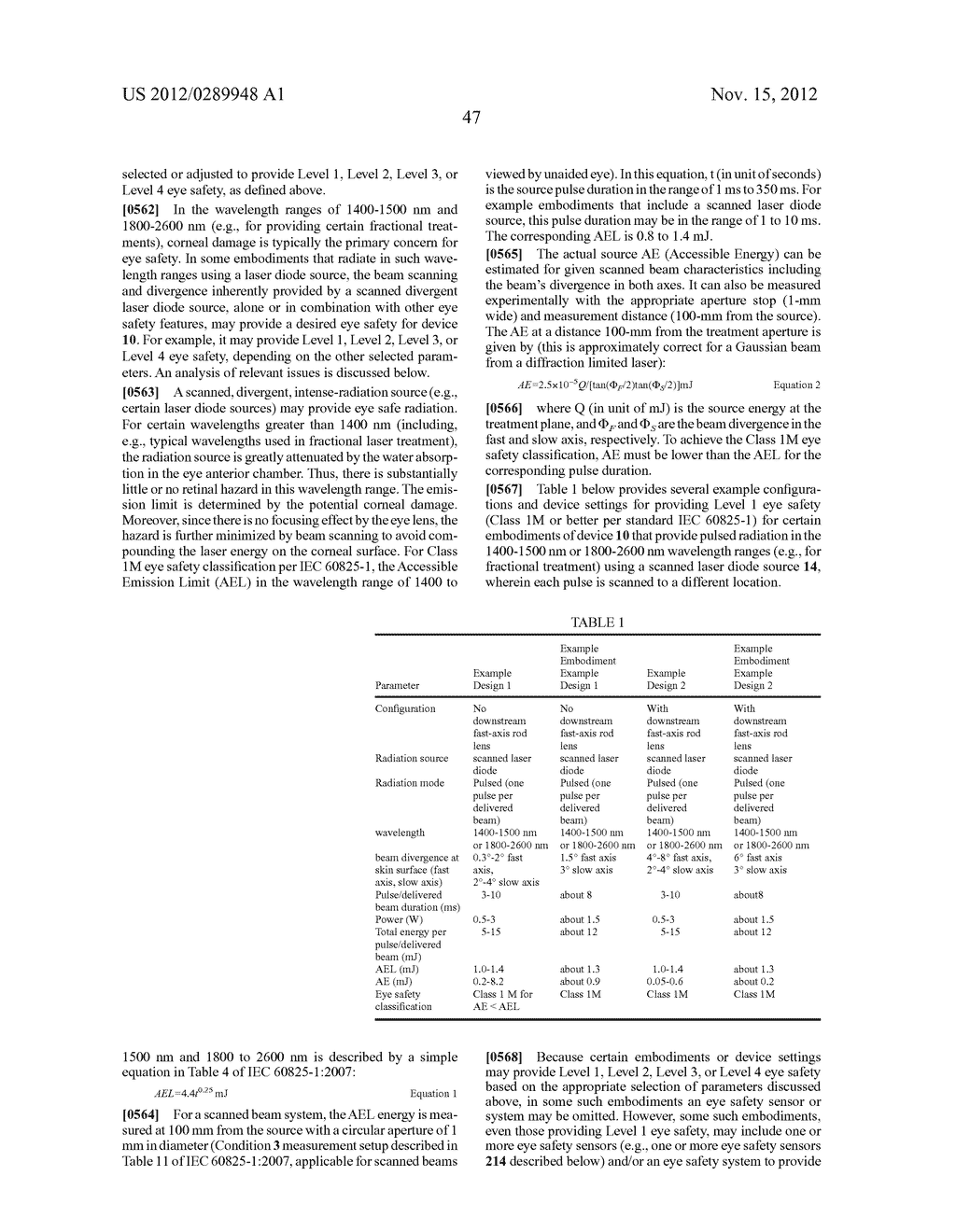 Devices and Methods for Radiation-Based Dermatological Treatments - diagram, schematic, and image 121