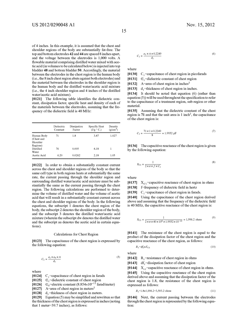 Apparatus and Method for Heating a Treatment Region with an Alternating     Electric Field - diagram, schematic, and image 24