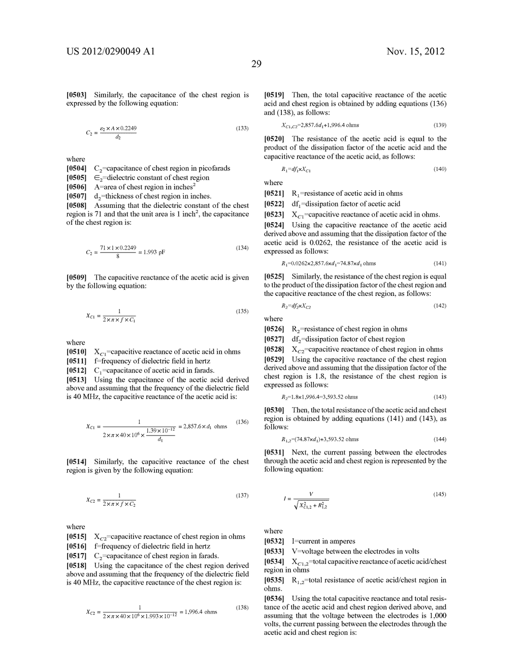 Apparatus and Method for Providing a Substantially Constant Voltage     Between Electrodes Extending Across a Treatment Region - diagram, schematic, and image 38