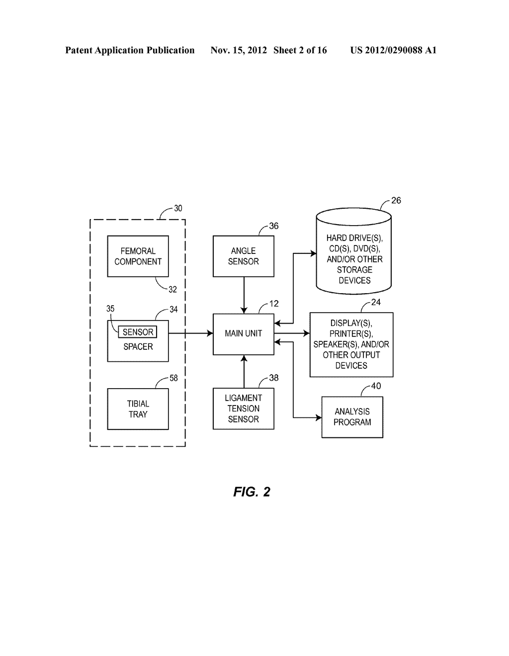 System and Method for Prosthetic Fitting and Balancing in Joints - diagram, schematic, and image 03