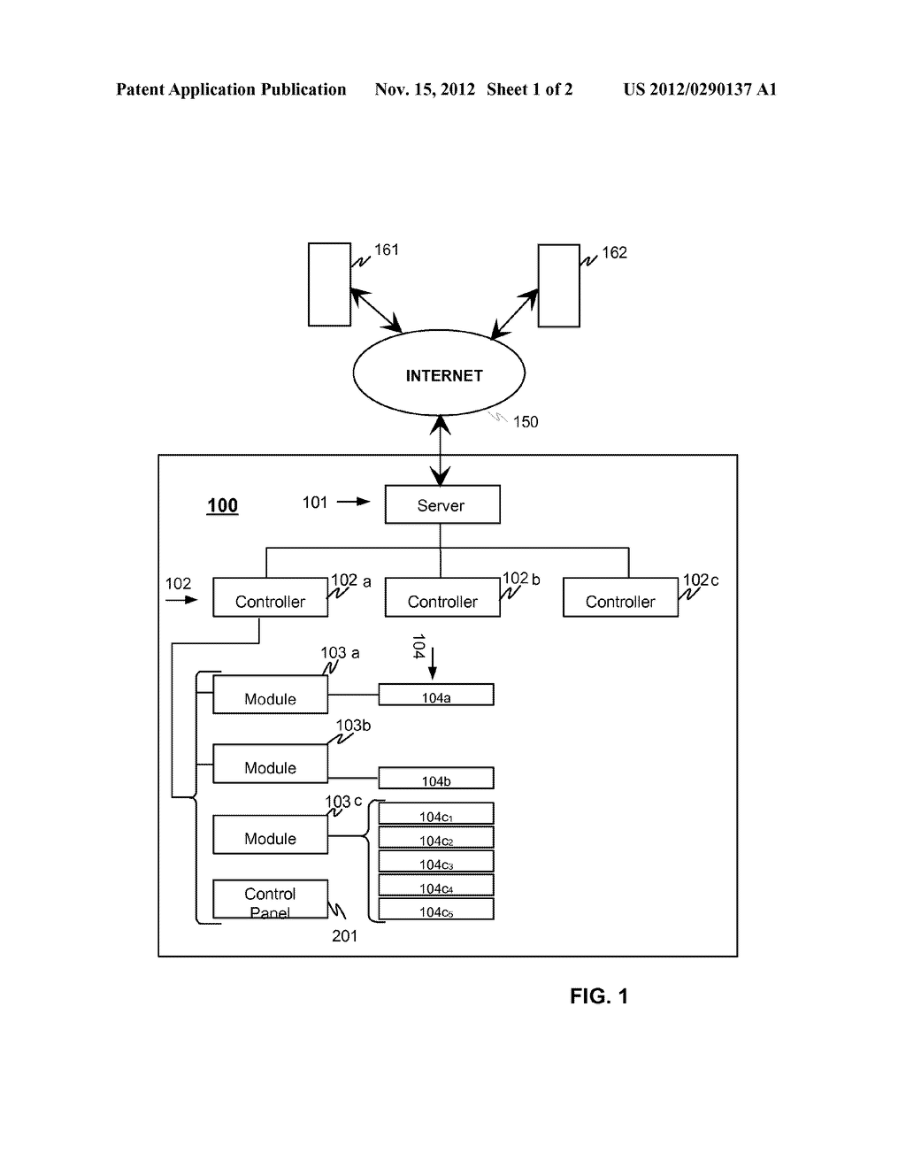 SYSTEM FOR CONTROLLING ENVIRONMENTAL CONDITIONS OF A BUILDING - diagram, schematic, and image 02