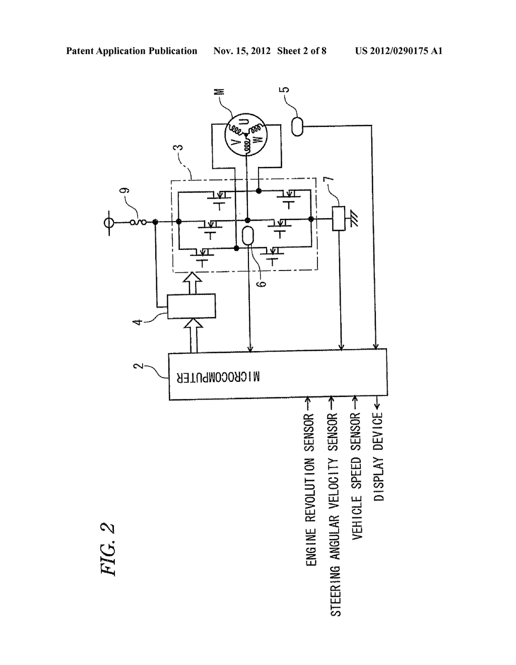 CONTROL DEVICE OF ELECTROHYDRAULIC POWER STEERING APPARATUS - diagram, schematic, and image 03