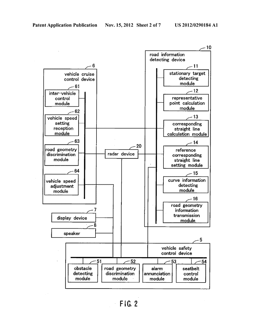 ROAD INFORMATION DETECTING DEVICE AND VEHICLE CRUISE CONTROL DEVICE - diagram, schematic, and image 03