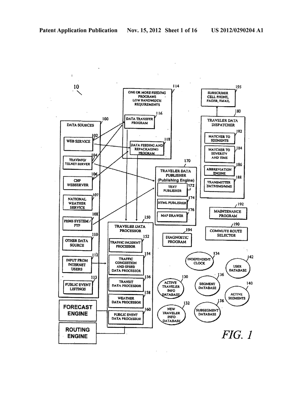 METHOD FOR PREDICTING A TRAVEL TIME FOR A TRAFFIC ROUTE - diagram, schematic, and image 02