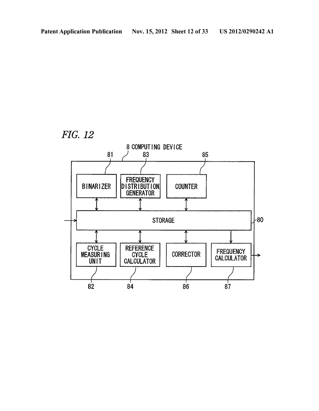 COUNTING DEVICE, PHYSICAL QUANTITY SENSOR, COUNTING METHOD AND PHYSICAL     QUANTITY MEASURING METHOD - diagram, schematic, and image 13