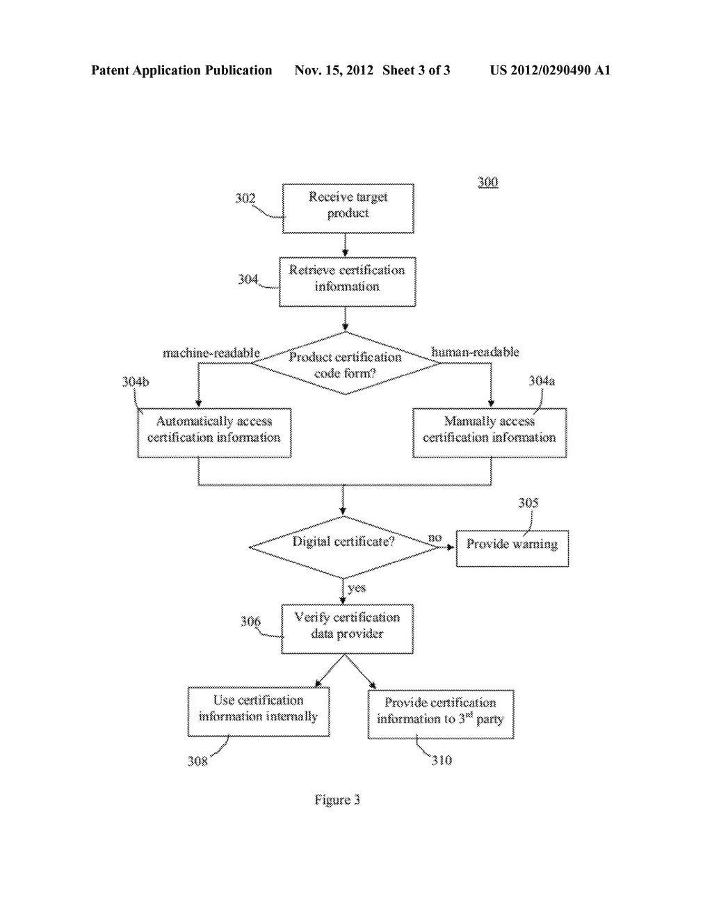 SYSTEM AND METHOD FOR DISPLAYING PRODUCT CERTIFICATION - diagram, schematic, and image 04