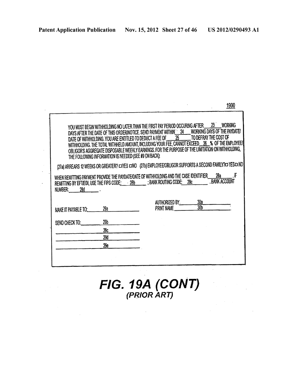 Method and Apparatus for Electronic Collection, Translation, Grouping, and     Delivery of Wage Assignment Information - diagram, schematic, and image 28