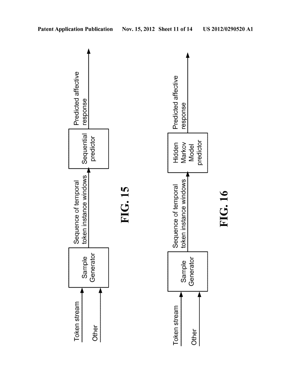 Affective response predictor for a stream of stimuli - diagram, schematic, and image 12