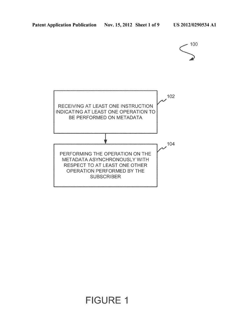 METHOD AND SYSTEM FOR APPLYING A GROUP OF INSTRUCTIONS TO METADATA - diagram, schematic, and image 02